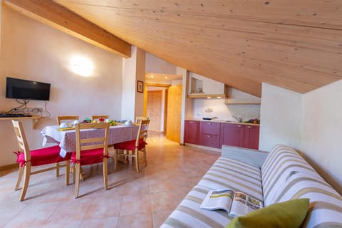 Double sofa bed in the living room