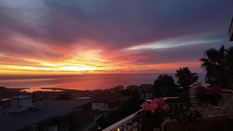 vista dal terrazzo accessibile da ogni stanza