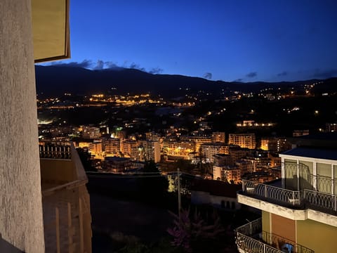 vista dal terrazzo accessibile da ogni stanza