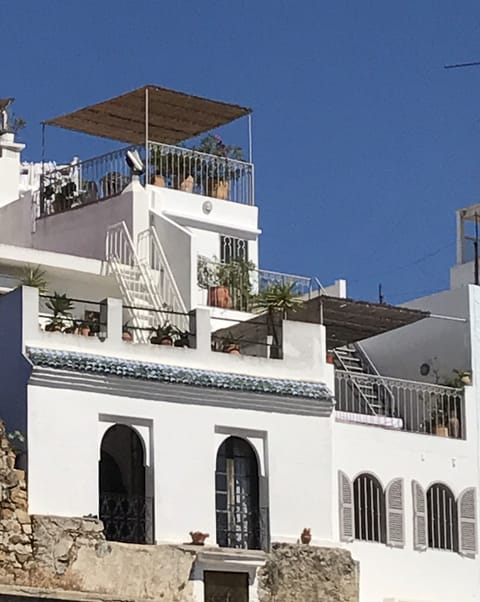 The house from below