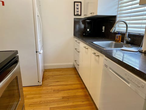 Refrigerator, stove, oven, dishwasher, microwave