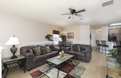 Living room, featuring a state-of-the-art smart TV