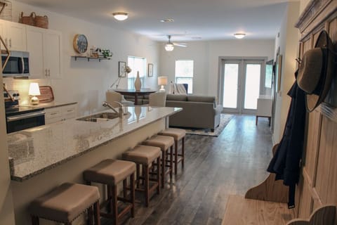 Open floor plan maximizes space