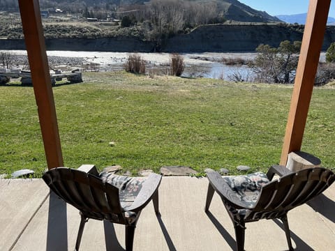 Relax on the porch.