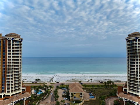 Your 16th floor condo 'Stayawhile' waits...Gulf view. Clean, welcoming !