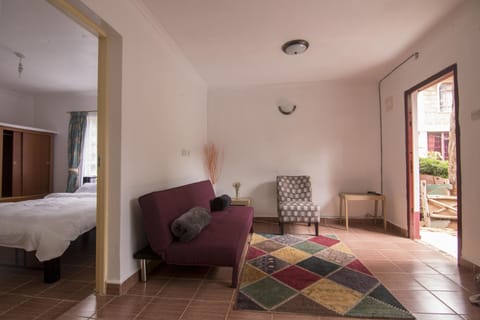 View of the living room and main door (entrance)