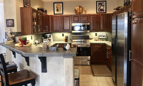 Open kitchen perfect for entertaining 