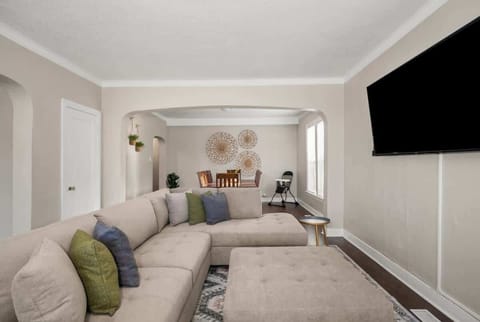 Living Room and Dining Room