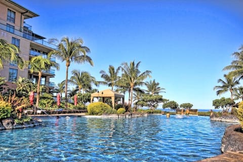 One of the beautiful pools at the resort.