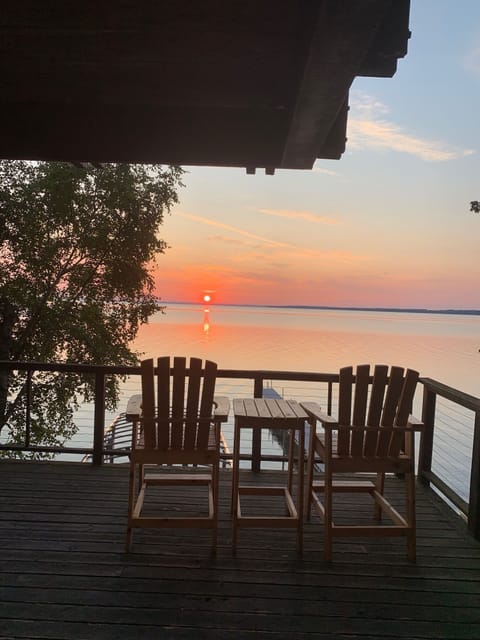 Sunrise from main deck