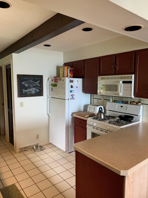 Kitchen view from dining area