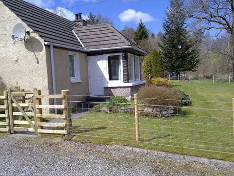 Secure fenced garden