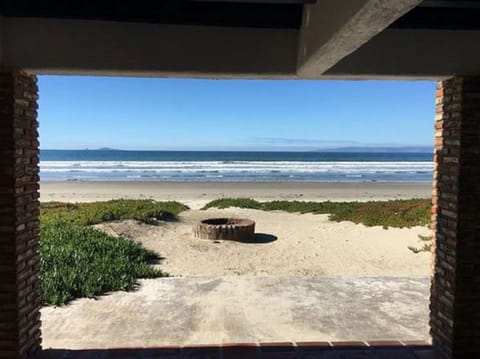 Fire pit on the beach for your nightly pleasure