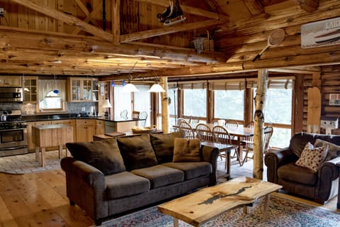 Open concept living space