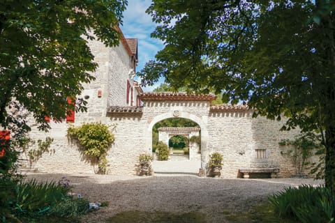 Chateau du Trichot Courtyard Entrance