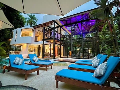 Back of the Main House in the evening