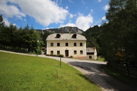 The house from the field opposite