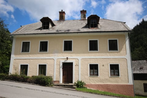 The front of the house