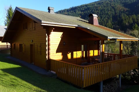 The terrace on a golden autumn afternoon.