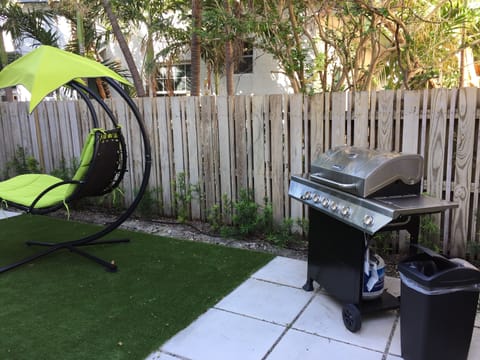 Large bbq. for guest's use