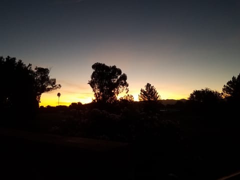 Average morning sunrise