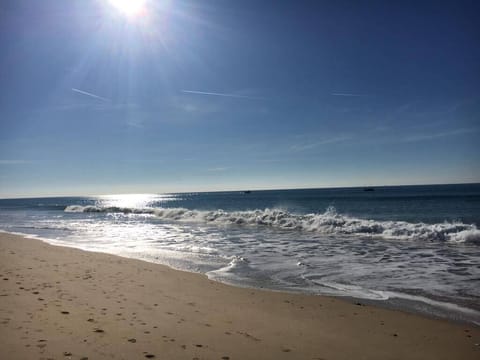 Nearby beach. Only 5 minutes walk from apartment.