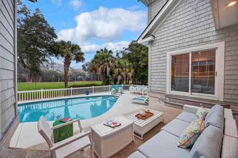 Stunning Kiawah Home with Private Pool & Golf Course Views!