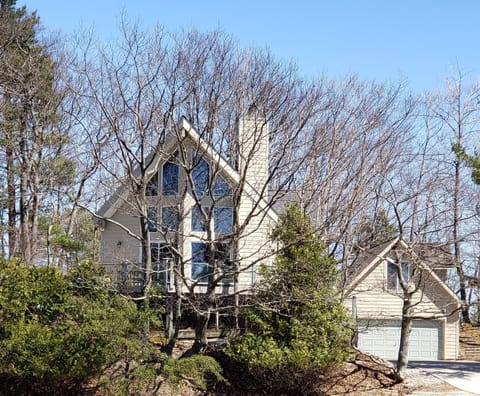 View from beach area