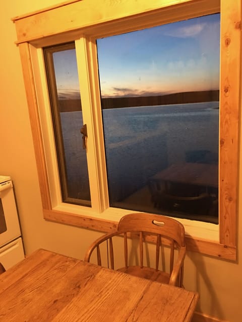 The wonderful view from our kitchen window