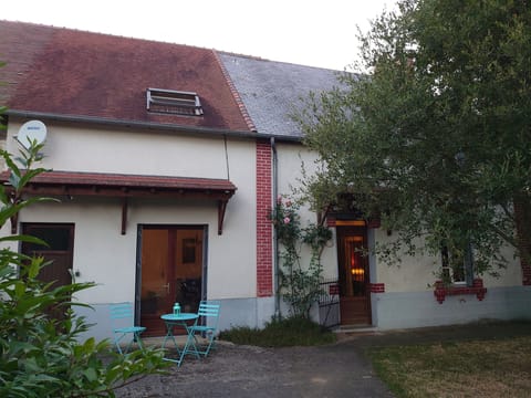 Front of the cottage