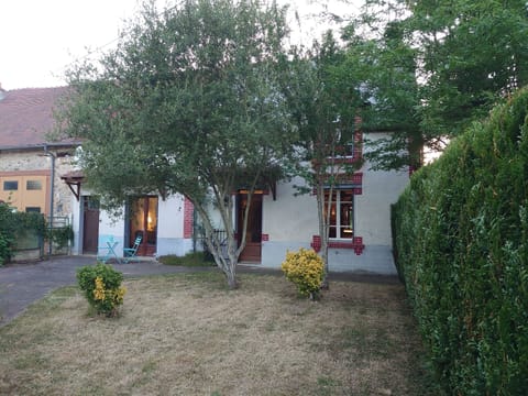 Front of the cottage