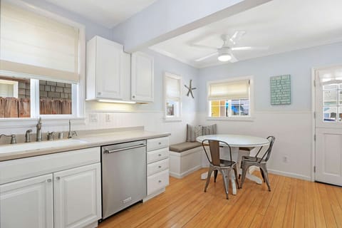 The front dining nook is next to the kitchen and allows for plenty of family time!