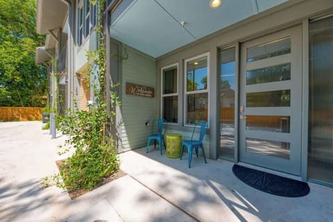 Each Townhome with private front porch