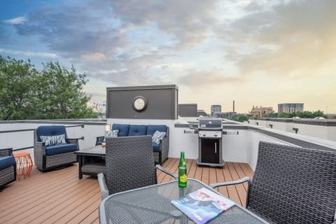 View of the San Antonio Skyline from the roof