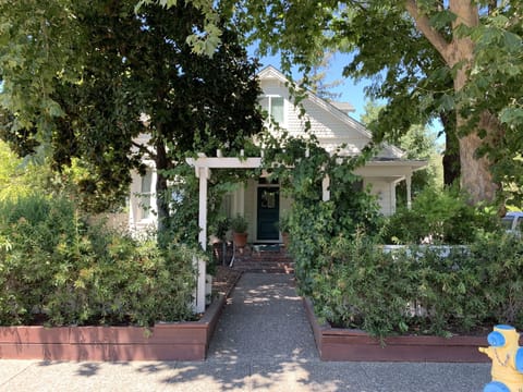 Street side entrance