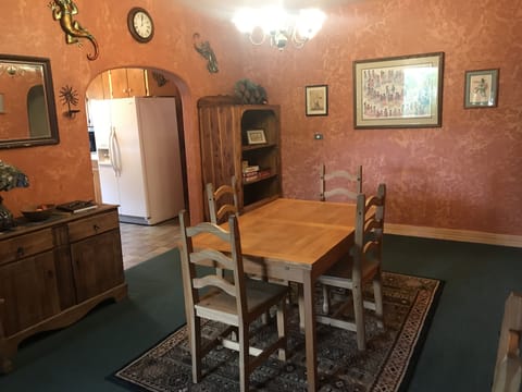 Dining room as seen from living room