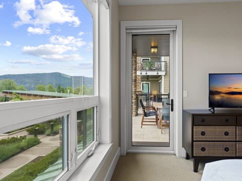 Condo 131 - Master Bedroom with Balcony Entrance