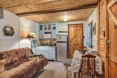Boasting twin beds and a futon, 4 can sleep in this Hayward vacation rental.