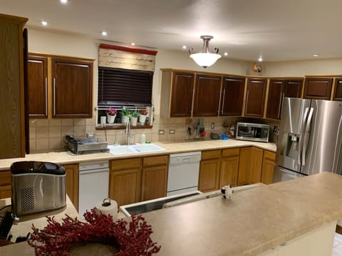 Kitchen.  Stove top and oven available also.