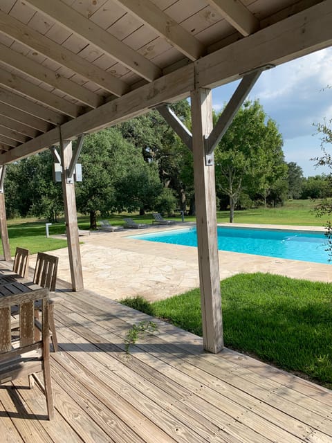 Pool and Covered Deck