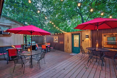 Broken Bow Vacation Rental | 3BR | 2BA | 1,100 Sq Ft | Stairs Required