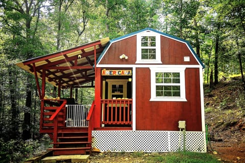 Make the Americana cabin your home away from home for a few days!