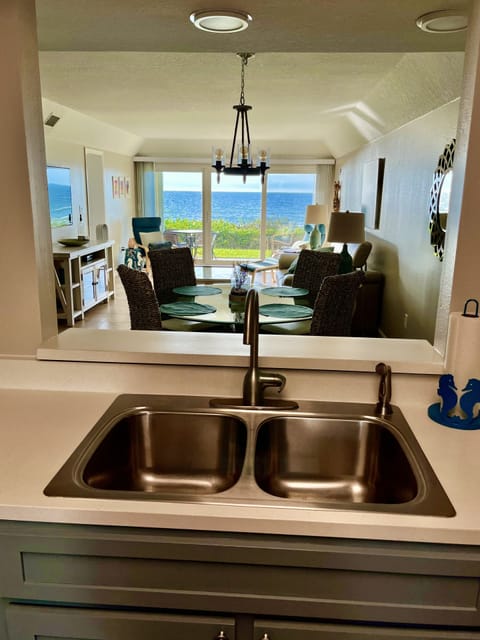 View from kitchen sink