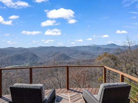 Long-range views of the Pisgah National Forest!