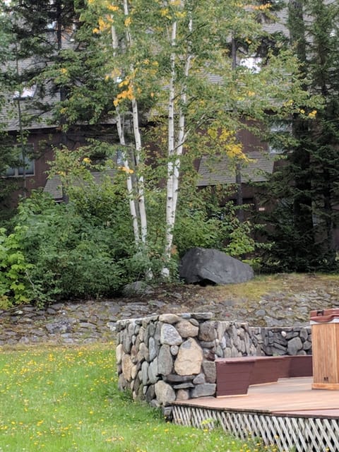 View of condo from outside Sugartree Fitness Center