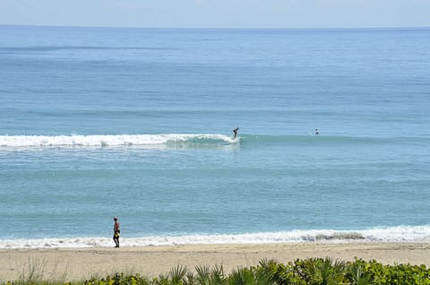 Learn to Surf? Or watch from your private Balcony.