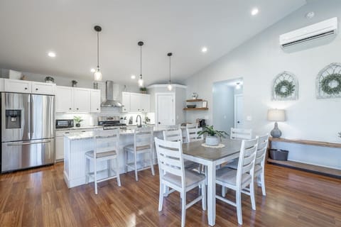 Magnolia - upstairs open concept living room and kitchen