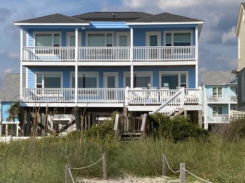 View from the beach