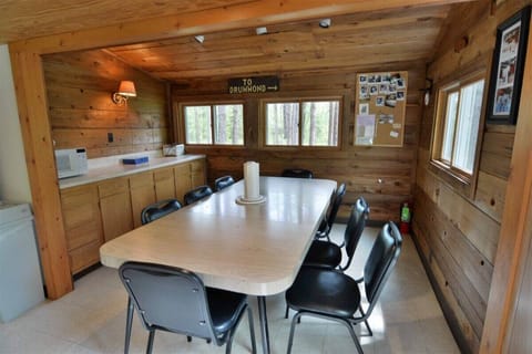Dining Area is ready for that round of cards or a great meal.