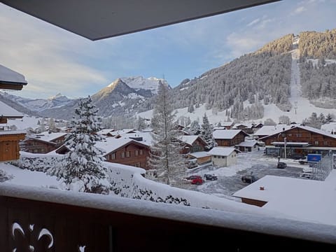 the stunning views of the snow covered town (Winter 1)
